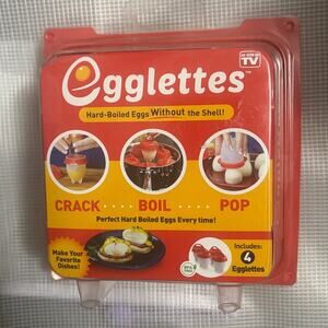 Egglettes Hard-Boiled Egg Cooker As Seen On TV Kitchen Holiday Xmas Easter